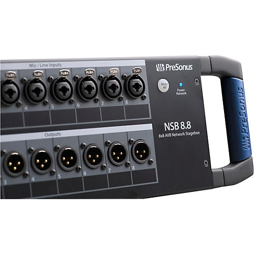 PreSonus NSB 8.8 AVB Networked Stage Box 328 ft. Black