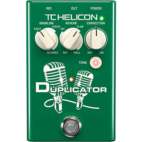 TC Helicon DUPLICATOR Vocal Doubling Effects Pedal