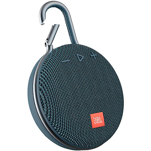 JBL Clip 3 Waterproof Portable Bluetooth Speaker Blue