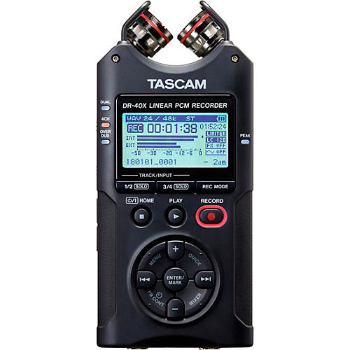 TASCAM DR-40X Portable Digital Recorder