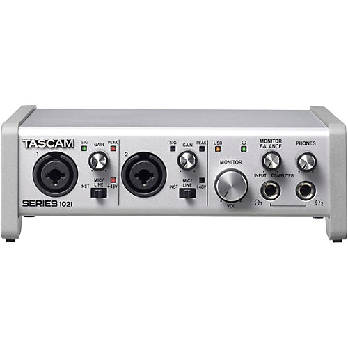 TASCAM SERIES 102i 10-In/2-Out USB Audio/MIDI Interface