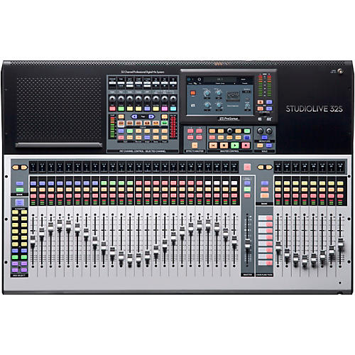 PreSonus StudioLive 32S 32-Channel Mixer With 26 Mix Busses and 64x64 USB Interface