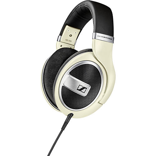 Sennheiser HD 599 Open-Back Headphones Matte Ivory