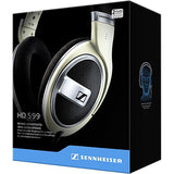 Sennheiser HD 599 Open-Back Headphones Matte Ivory