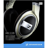 Sennheiser HD 599 Open-Back Headphones Matte Ivory