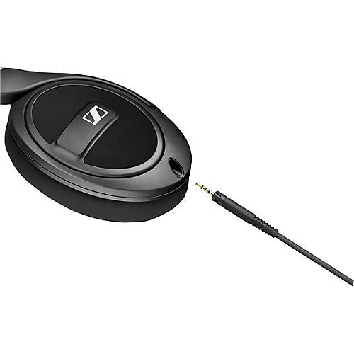 Sennheiser HD 569 Closed-Back Around-Ear Headphones with One-Button Remote Mic in Black