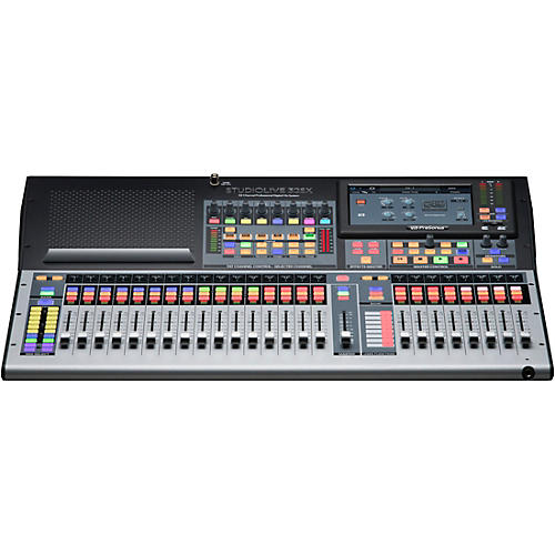 PreSonus StudioLive 32SX 32-Channel Mixer With 25 Motorized Faders and 64x64 USB Interface