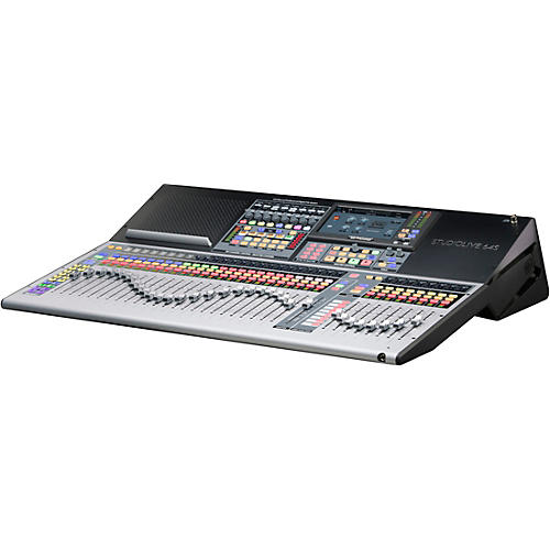 PreSonus StudioLive 64S 64-Channel Mixer With 43 Mix Busses, 33 Motorized Faders and 64x64 USB Interface