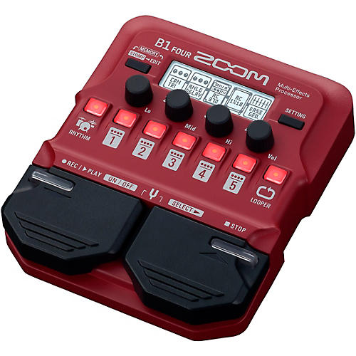 Zoom B1 FOUR Bass Multi-Effects Processor