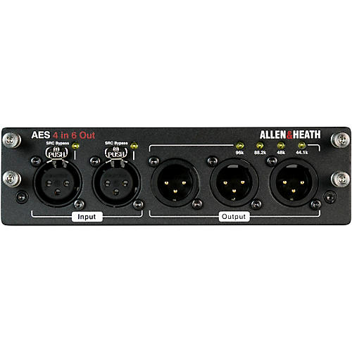 Allen & Heath dLive AES3 Module - 4 in, 6 out