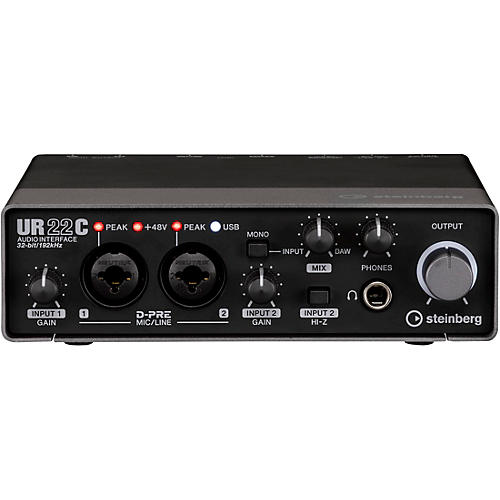 Steinberg UR22C 2-In/2-Out USB 3.0 Type C Audio Interface