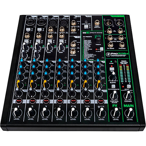 Mackie ProFX10v3+ 10-Channel Analog Mixer With Enhanced FX, USB Recording Modes and Bluetooth