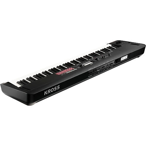 KORG KROSS 2 88-Key Performance Synth/Workstation With Added PCM and Sounds in Matte Black