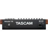 TASCAM Model 16 16-Channel Multitrack Recorder With Analog Mixer & USB Interface