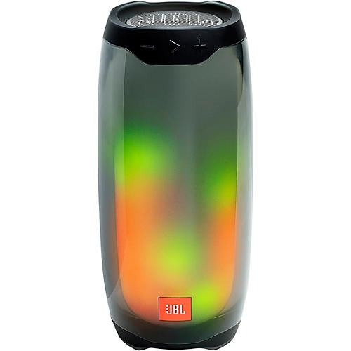 JBL Pulse 4 Waterproof Portable Bluetooth Speaker With Built-in Light Show Black