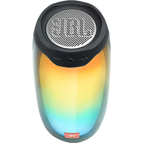 JBL Pulse 4 Waterproof Portable Bluetooth Speaker With Built-in Light Show Black