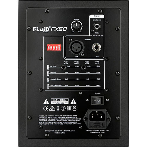 Fluid Audio FX50 5" Powered Studio Monitor (Each)