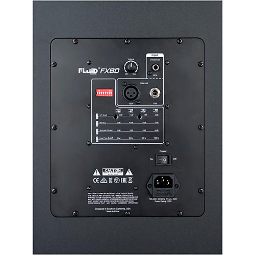 Fluid Audio FX80 8" Powered Studio Monitor (Each)