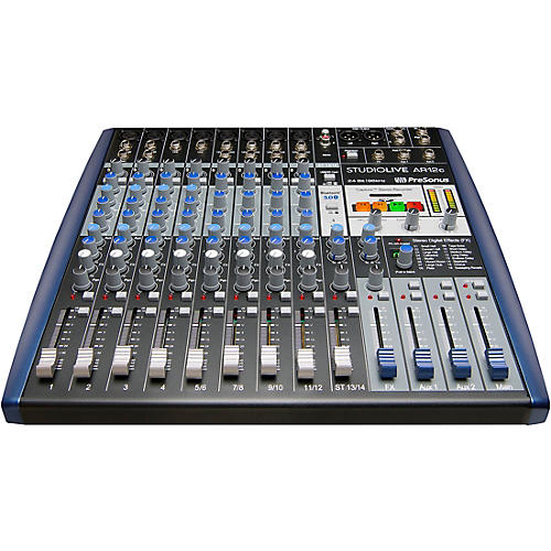 PreSonus StudioLive AR12c 12-Channel Hybrid Digital/Analog Performance Mixer