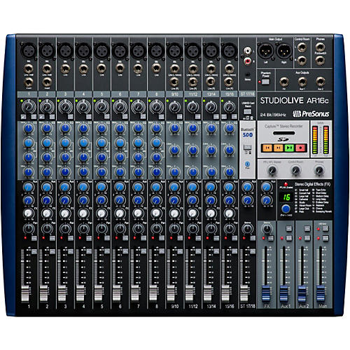 PreSonus StudioLive AR16c 16-Channel Hybrid Digital/Analog Performance Mixer