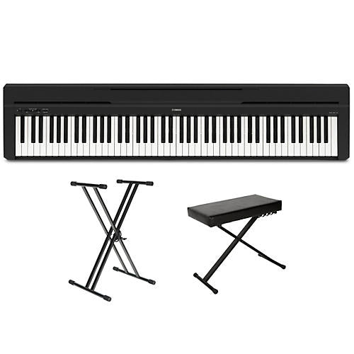 Yamaha P-45 Digital Piano Package Essentials