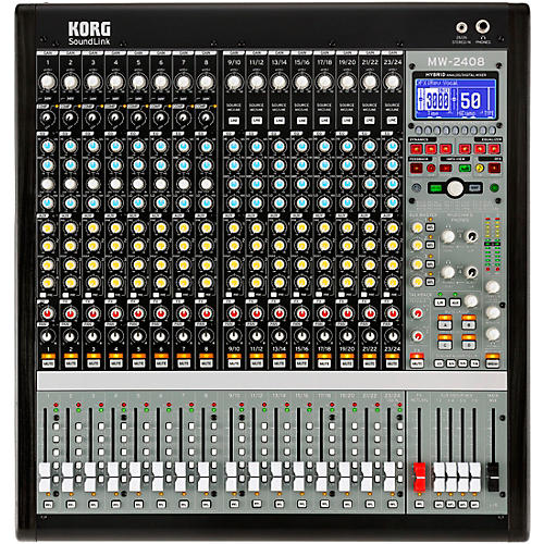 KORG MW-2408 SoundLink 24-Channel Hybrid Analog/Digital Mixer