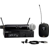 Shure SLXD124/85 Combo System With SLXD1 Bodypack, SLXD4 Receiver, SM58 and WL185 Lavalier Microphone Band G58