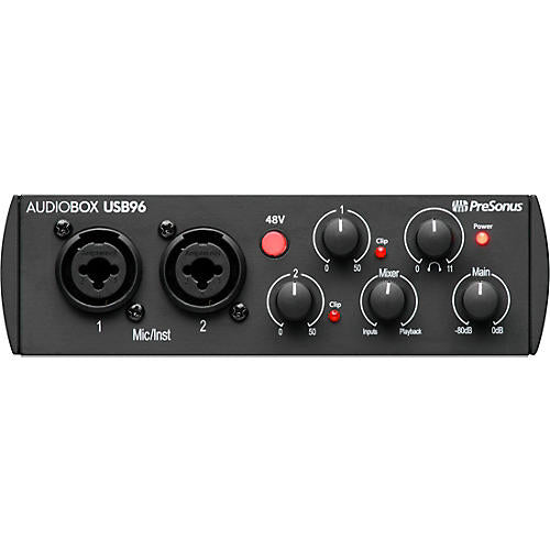 PreSonus AudioBox USB 96 25th Anniversary Edition Audio Interface Black