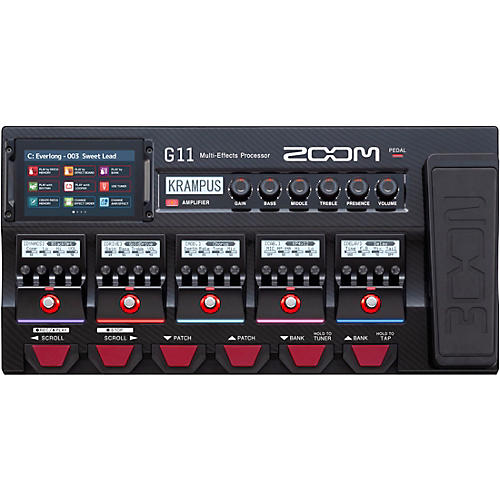 Zoom G1 FOUR Guitar Multi-Effects Processor