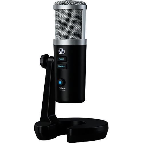 PreSonus Revelator USB-C Compatible Microphone With StudioLive Black