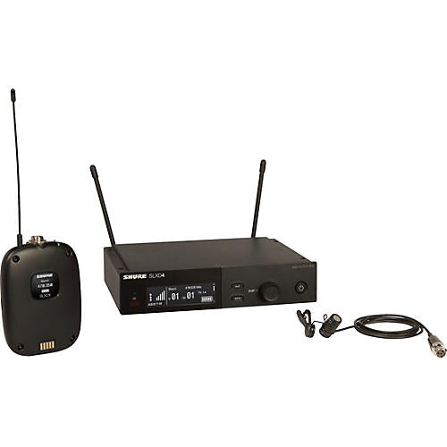 Shure SLXD 2 Handheld and 2 Lavalier Microphone Wireless Bundle Band G58