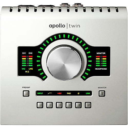 Universal Audio Apollo Twin USB Heritage Edition Desktop Interface With Realtime UAD-2 DUO Processing (Windows Only)