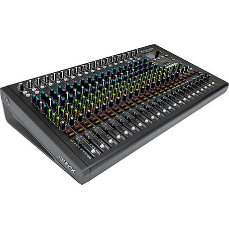 Mackie Onyx24 24-Channel Premium Analog Mixer With Multi-Track USB And Bluetooth