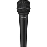 TASCAM TM-82 Dynamic Microphone for Recording Vocals and Instruments Black