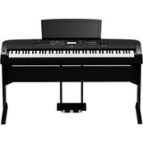 Yamaha DGX-670 Keyboard With Matching Stand and Pedal Black