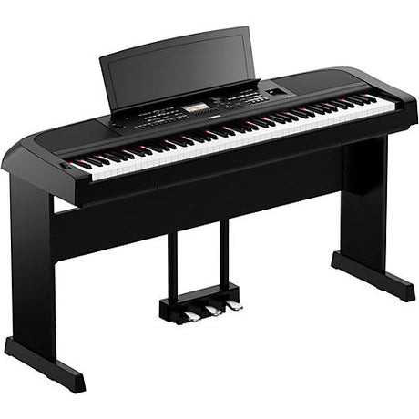 Yamaha DGX-670 Keyboard With Matching Stand and Pedal Black