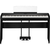 Yamaha P-515 Digital Piano With Matching Stand and LP-1 Pedal Unit Black