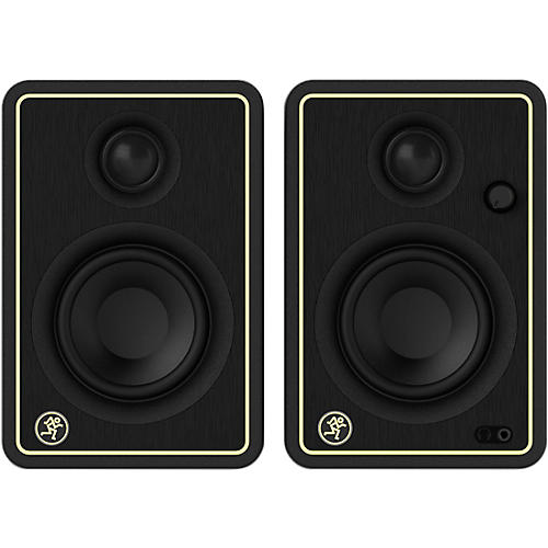 Mackie CR3-X 3" Powered Studio Monitors Limited-Edition Gold Trim (Pair)