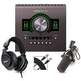 Universal Audio Apollo Twin X DUO Heritage Edition Interface with Shure SM7B, SRH 440 and Mic Cable