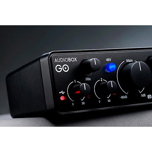 PreSonus AudioBox GO Ultra-Compact Mobile 2x2 USB Audio Interface