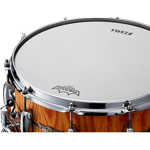 TAMA TAMA STAR Reserve Stave Ash Snare Drum 14 x 6.5 in. Oiled Amber Ash