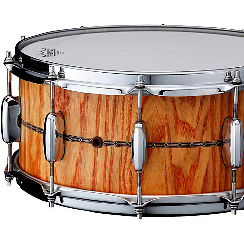 TAMA TAMA STAR Reserve Stave Ash Snare Drum 14 x 6.5 in. Oiled Amber Ash