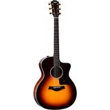 Taylor 214ce DLX Grand Auditorium Acoustic-Electric Guitar Tobacco Sunburst