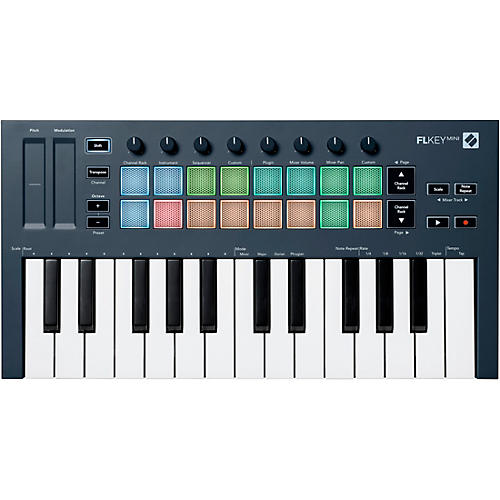 Novation FLkey Mini 25-Key MIDI Keyboard for FL Studio