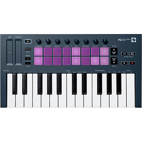 Novation FLkey Mini 25-Key MIDI Keyboard for FL Studio