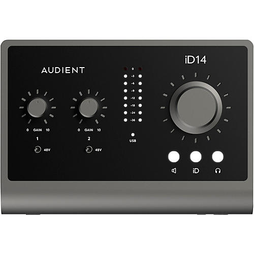 Audient iD14 MKII Desktop 10x6 USB Type-C Audio Interface