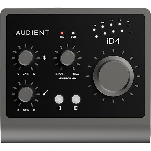 Audient iD4 MKII Desktop 2x2 USB Type-C Audio Interface