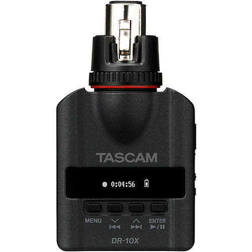 TASCAM DR-10X XLR Plug-on Compact Recorder