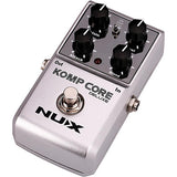 NUX Komp Core Deluxe Compressor Effects Pedal Silver