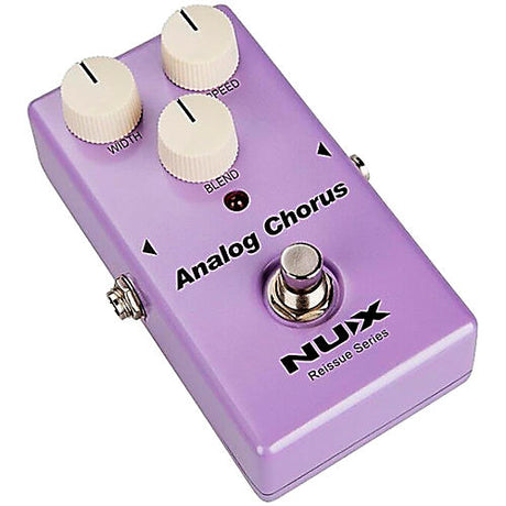 NUX Reissue Series Analog Chorus With Bucket-Brigade Circuit Effects Pedal Lavender